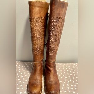 Bed|Stu Women's Cambridge Motorcycle Boot Driftwood  8.5